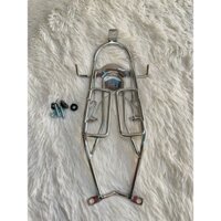 Baga cho xe Winner X V2 V3 V4 inox và sơn đen 10li