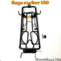 BAGA EXCITER150 INOX SƠN TĨNH ĐIỆN MÀU ĐEN MỜ CỰC ĐẸP