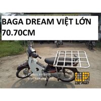 Baga giá chở hàng xe máy Lộc Phát Dream Việt, loại lớn 70*70 cm