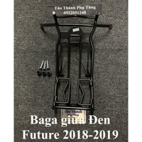 Baga giữa Future 2012-2020 Inox sơn đen 10li Kèm ốc và cục đệm cao su - Future mập 2012-2017