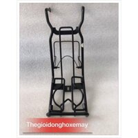 Baga giữa inox đen Yamaha Sirius- Xăng cơ