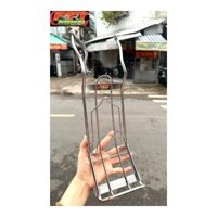 BAGA GIỮA INOX XE DREAM - CUB ( ĐỜI CŨ )