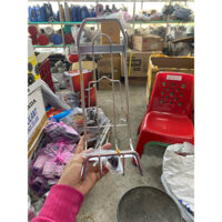 Baga giữa INOX xe Nouvo LX 4 gọng tròn 8 li hàng chất lượng loại tốt