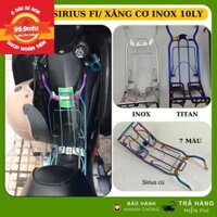 Baga Giữa Sirius FI / Sirius Xăng Cơ | Baga Inox 10ly Cao Cấp - Siêu Bền, Không Gỉ, Xi Titan/7 Màu