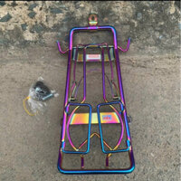 Baga Giữa Xe Winner V1 Inox và 7 Màu Kiểu Vuông