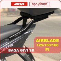 Baga Givi Sau Xe Airblade 160 FI, Air Blade 150 FI, AB 125 FI - Cảng Givi SR Airblade 125, AB150, AB 160 FI - Bạn Phượt