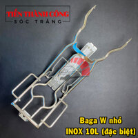 Baga INOX 10Ly (Đặc biệt) gắn cho dòng xe Wave nhỏ/Baga Wave nhỏ INOX 10Ly (Đặc biệt)