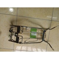 Baga inox dày 10 ly gắn xe wave alpha 2017 - 2019