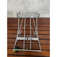 Baga inox gắn cho xe máy AB AIR BLADE 2007-2008, Võng trước giữa xe AB AIR BLADE đời 2007-2008 loại dày cực chắc chắn