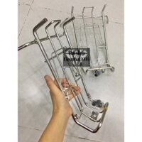 Baga Inox Vuông VT10ly Cho Future Led, Future 125 (2018-2023) Chuẩn Inox304