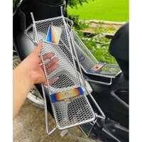 Baga lượn lưới Xiken mẫu mới kèm tem titan dành cho xe máy wave 110, 100cc, 50cc Phụ Kiện Phụ Tùng