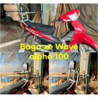 Baga phượt lắp cho xe Wave Alpha 100cc