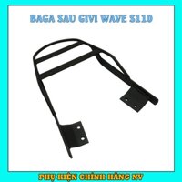 Baga sau Givi Wave S110, Wave Balade, Wave RSX 110 baga xe máy sơn tĩnh điện gắn thùng sau