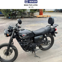 Baga sau w175, baga tựa lưng w175 uốn cnc, sơn tĩnh điện cao cấp màu đen.