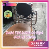 Baga tựa lưng có đệm VESPA siêu chắc chắn cho SPRINT/ LX/ PIMAVERA/ GTS