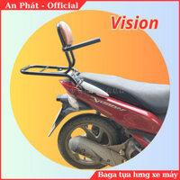 Baga tựa lưng xe máy lắp cho xe Vision, baga phượt An Phát Store
