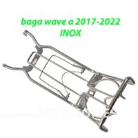 Baga Wave 110 Các Đời 2017-2022 Màu Trắng Inox Dày 10li Chắc Chắn PKPH