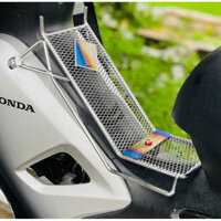 Baga Wave lưới Xiken Inox Sáng Bóng gắn xe máy Wave 2017-2024