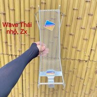 Baga Wave nhỏ lưới Xiken Inox Sáng Bóng gắn xe máy Wave Thái Zx, 50cc-100cc-110cc