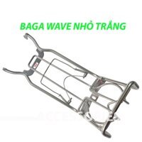 Baga Wave Nhỏ Wave Alpha 2001 Màu Trắng Inox Dày 10li PKPH