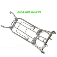 Baga Wave RS S100 Alpha 2009-2015 Màu Trắng Inox 10li Dày 10li Cao Cấp Chắc Chắn PKPH