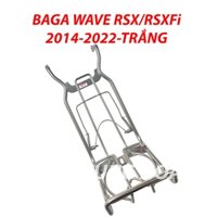 Baga Wave RSX 110 Đời 2014-2022 Màu Trắng Inox Cao Cấp Dày 10li PHS