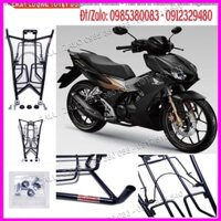 Baga Winner X Cao Cấp INOX Sơn Đen Tĩnh Điện Titan 7 Màu  Dày 10 Ly Chắc Chắn Gắn Như Zin Cho Win X 2022 Mẫu Mới 2022 Hà