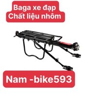 Baga xe đạp ( nhôm ) , ghế sau xe đạp chất liệu nhôm                   .