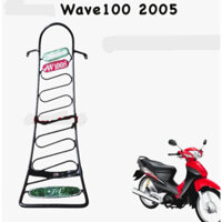 Baga xe Wave RS, Wave A, Wave 100S màu đen sơn tĩnh điện thương hiệu Tornado Thailand.