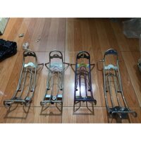 Baga xuồng, baga chuối Thép cao cấp, mạ inox trắng. Titan 7 màu lắp Dream - Wave a 2007-2021 - Wave 50cc