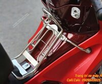 Baga xuồng inox 10 li Wave Thái 125i 2023-2025