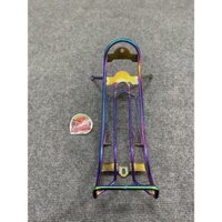 Baga xuồng, lượn chuối inox titian 7 màu cho Wave 110