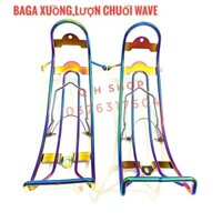 Baga xuồng, lượn chuối Wave Titan,Inox