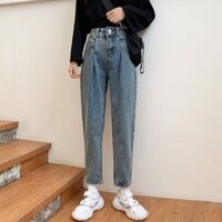 Baggy jeans gấp li