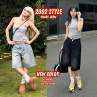 BAGGY JEANS SHORT - Quần đùi ống rộng Short Duster 2002.style