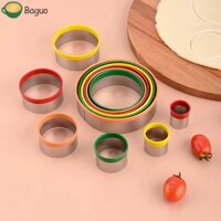 Baguo 12 Cái / bộ Khuôn Làm Bánh Mini Tròn