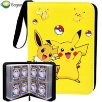 Baguo Thẻ Pokemon Album Anime Thư Mục Hộp Bảo Quản Quà Tặng Giáng Sinh Bảo Vệ Thẻ Trò Chơi