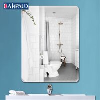 Bahpaud Thời Trang Gương Phòng Tắm 40*60 Cm Đơn Giản Châu Âu Sáng Tạo Khung Gương Phòng Tắm
