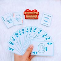 Bài 52 Lá Cartoon Mini - Gấu Xanh