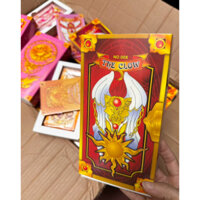 Bài clow sakura mầu nâu gồm 56 quan bài/ lá bài sakura clow hồng