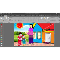 Bài giảng điện tử mầm non - truyện Qua Đường