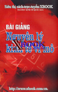 BÀI GIẢNG NGUYÊN LÝ KINH TẾ VI MÔ