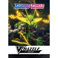 [BÀI IN] Bộ 60 thẻ bài Pokemon - Rayquaza V Battle Deck 2021