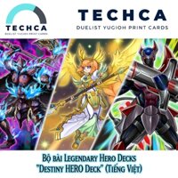 Bài In Tiếng Việt - Bộ bài Yugioh - Bộ bài Legendary Hero Decks “Destiny HERO Deck”
