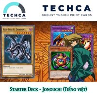 Bài In Tiếng Việt - Bộ bài Yugioh - Starter Deck - Jonouchi