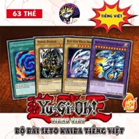 Bài in Yugioh ] Bộ Bài Seto Kaiba Tiếng Việt.