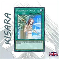 Bài lẻ Yugioh Forbidden Lance - RA02-EN058 - Platinum Secret Rare 1st Edition