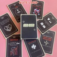 Bài LER MER Drinking Game 52 Lá Bài Uống Rượu Bia Thẻ Bài Trò Chơi Bàn Nhậu Dành Cho Người Lớn LERMER