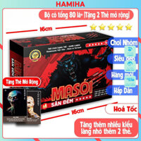 Bài Ma Sói Săn Đêm Mở Rộng Cao Cấp Werewoft 78 lá tặng 2 thẻ mở rộng Thẻ in dày sắc sảo , Đồ chơi Board game trẻ em