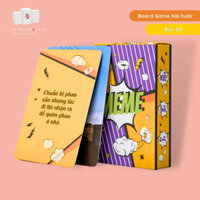 Bài Meme 100 lá - Bộ Bài Board Game Mêm hài hước, meme vô tri lầy bựa,chơi vui quên lối về cho hội nhóm bạn bè giải trí